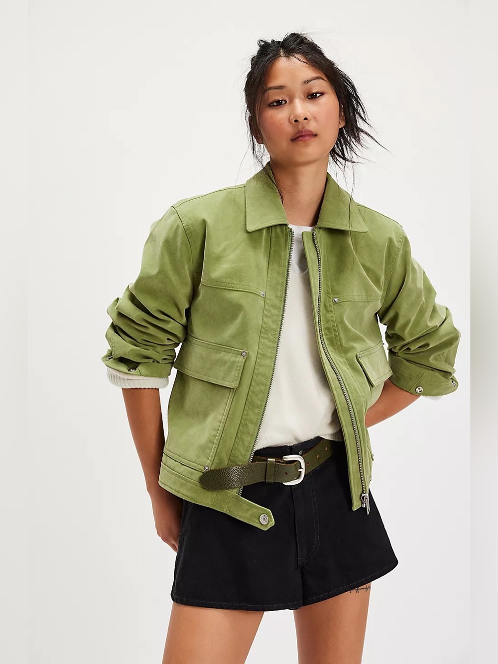 We The Free Blair Vegan Suede Jacket